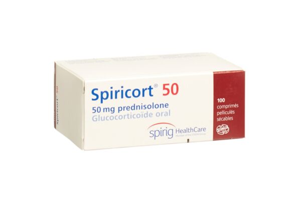Spiricort cpr pell 50 mg 100 pce