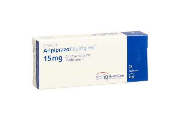 Aripiprazol Spirig HC cpr 15 mg 28 pce