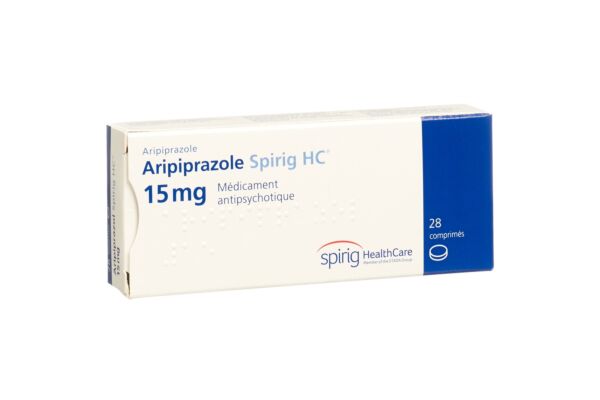 Aripiprazol Spirig HC Tabl 15 mg 28 Stk