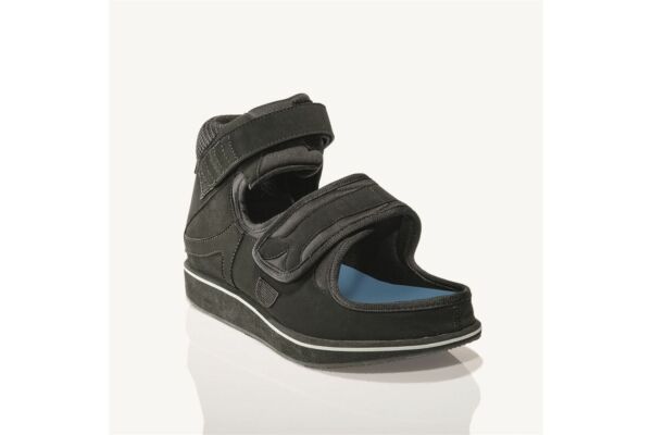 Bort diabétique-chaussure de pansement 43-44 droit noir
