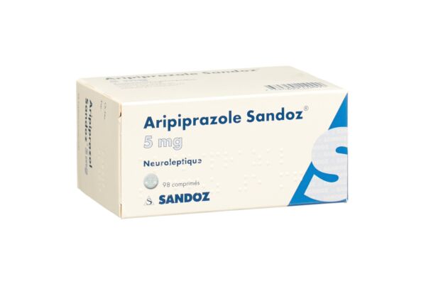 Aripiprazol Sandoz Tabl 5 mg 98 Stk