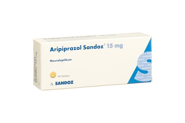 Aripiprazole Sandoz cpr 15 mg 98 pce