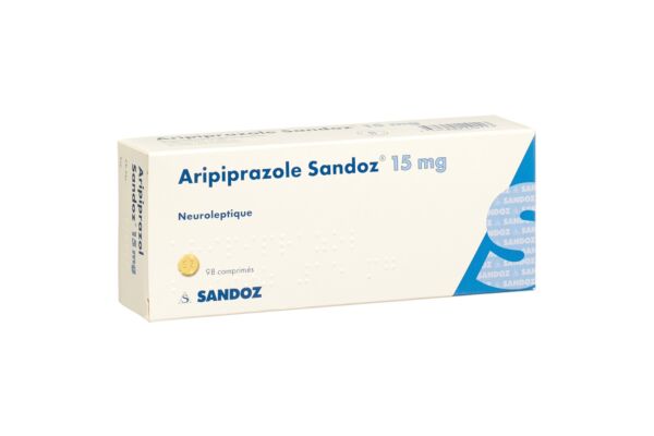 Aripiprazol Sandoz Tabl 15 mg 98 Stk