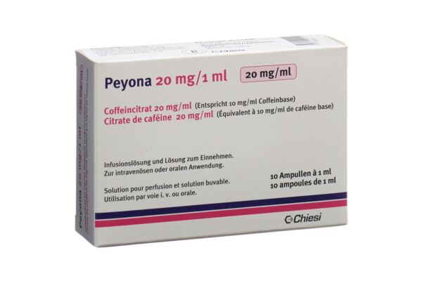 Peyona sol 20 mg/1ml 10 amp 1 ml