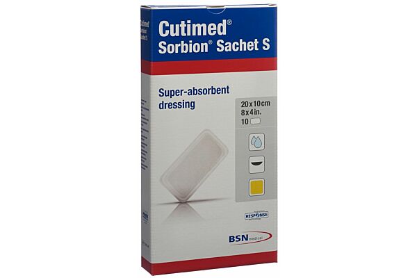 Cutimed Sorbion Sachet S 20x10cm 10 Stk