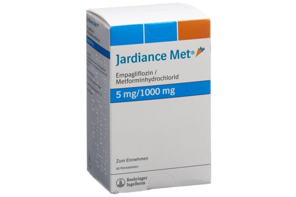 Jardiance Met Filmtabl 5/1000mg 60 Stk