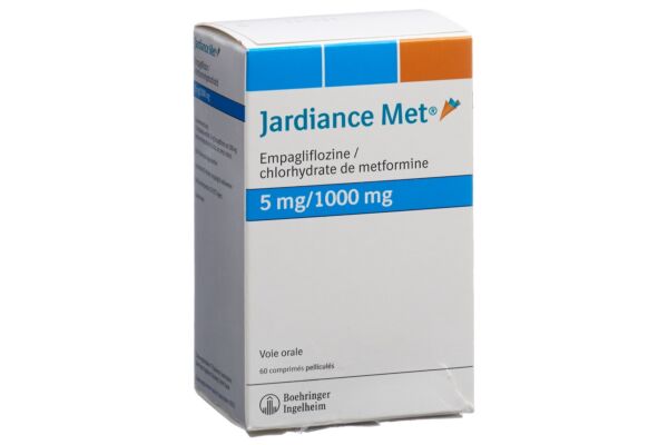 Jardiance Met Filmtabl 5/1000mg 60 Stk