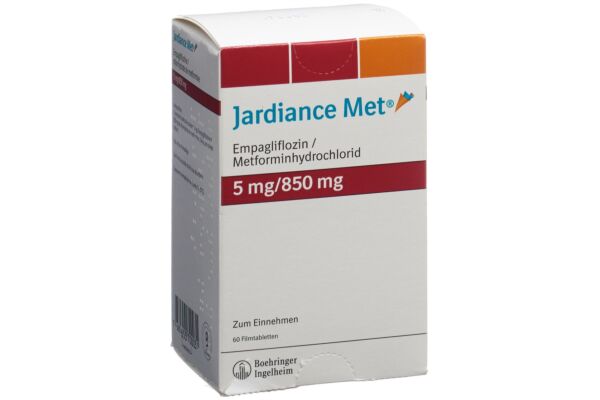 Jardiance Met Filmtabl 5/850mg 60 Stk