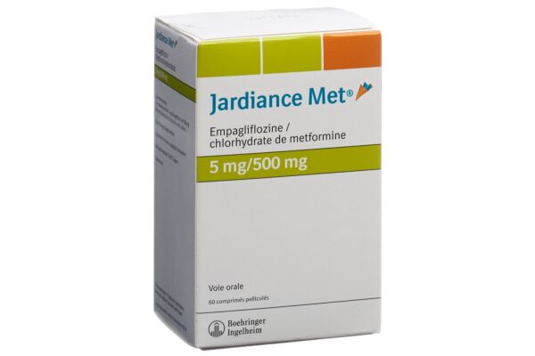 Jardiance Met Filmtabl 5/500mg 60 Stk