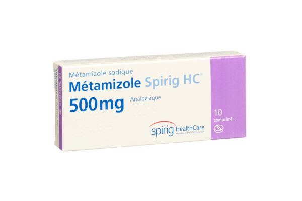 Métamizole Spirig HC cpr 500 mg 10 pce