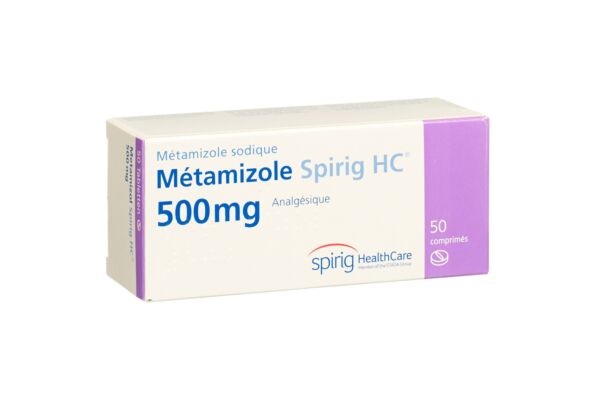 Metamizol Spirig HC Tabl 500 mg 50 Stk