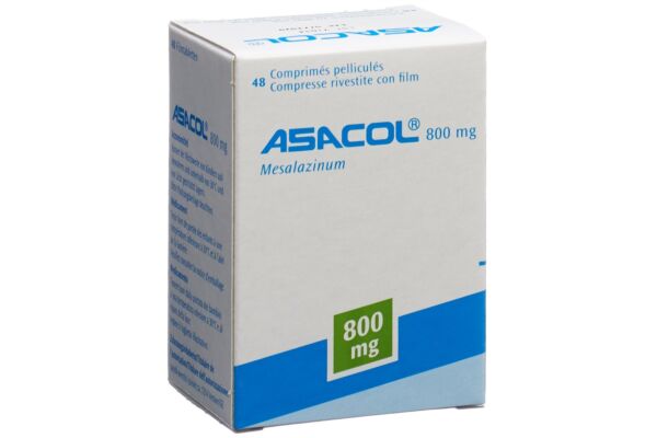Asacol cpr pell 800 mg 48 pce