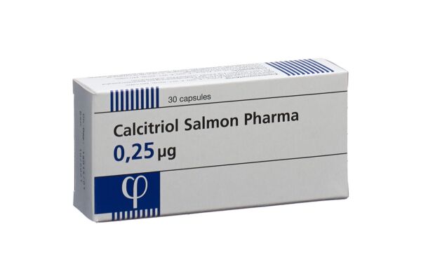 Calcitriol Salmon Pharma caps 0.25 mcg 30 pce