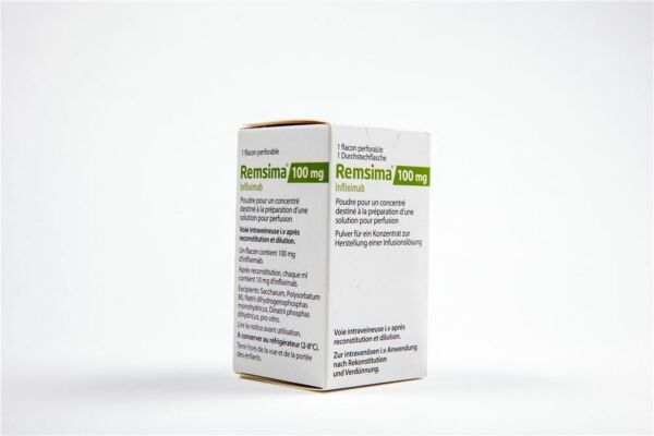 Remsima subst sèche 100 mg flac