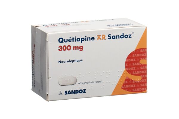 Quetiapin XR Sandoz Ret Tabl 300 mg 60 Stk