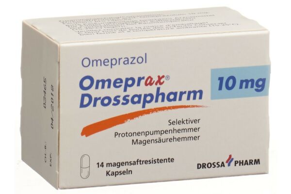 Omeprax-Drossapharm caps 10 mg bte 14 pce