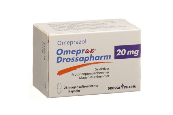 Omeprax-Drossapharm Kaps 20 mg Ds 28 Stk