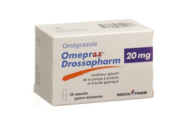 Omeprax-Drossapharm Kaps 20 mg Ds 28 Stk