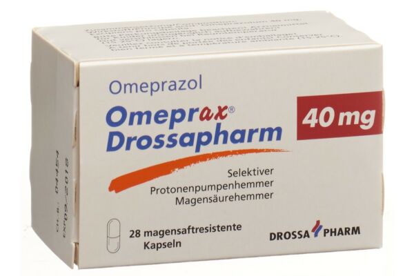 Omeprax-Drossapharm Kaps 40 mg Ds 56 Stk