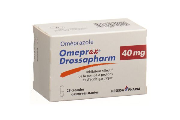 Omeprax-Drossapharm Kaps 40 mg Ds 28 Stk