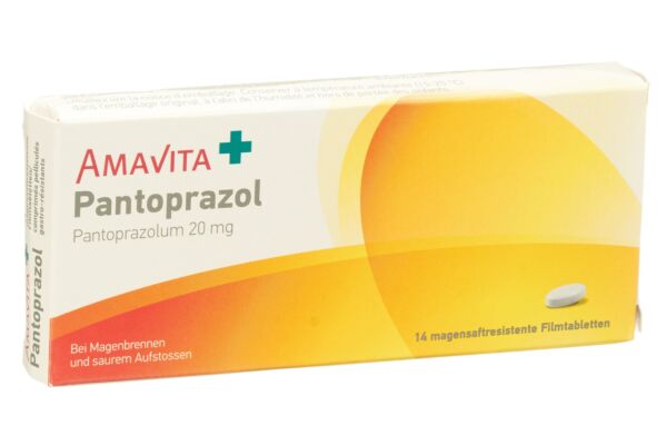 AMAVITA Pantoprazol Filmtabl 20 mg 14 Stk