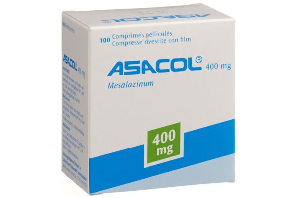 Asacol cpr pell 400 mg 100 pce