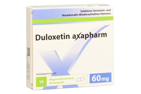 Duloxétine Axapharm caps 60 mg 14 pce