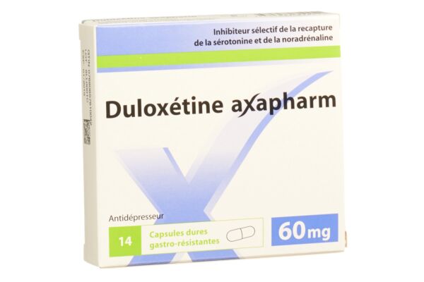 Duloxétine Axapharm caps 60 mg 14 pce