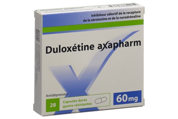 Duloxétine Axapharm caps 60 mg 28 pce