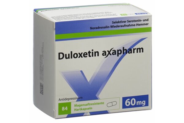 Duloxétine Axapharm caps 60 mg 84 pce