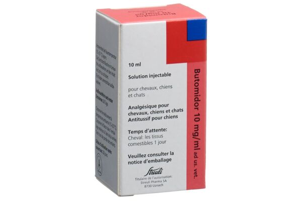 Butomidor Inj Lös 10 mg/ml ad us. vet. 10 ml