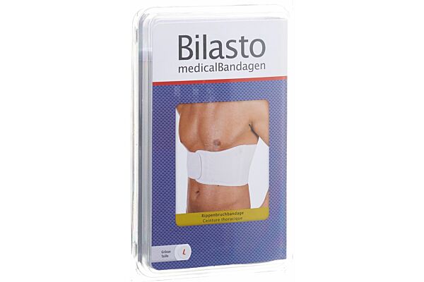 Bilasto ceinture thoracique XL blanche unisexe