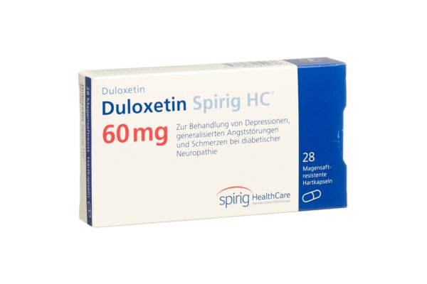 Duloxetin Spirig HC Kaps 60 mg 28 Stk