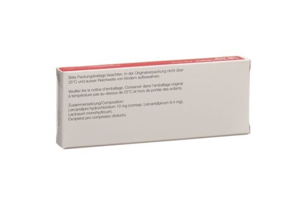 Lercanidipin Zentiva cpr pell 10 mg 30 pce