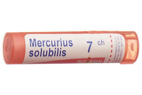 Boiron mercurius solubilis gran 7 CH 4 g