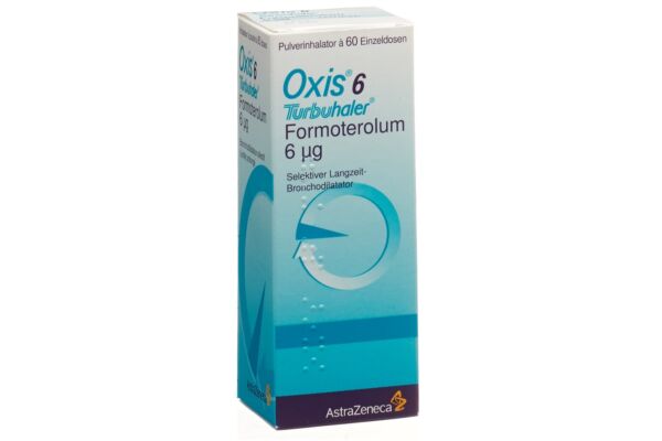 Oxis Turbuhaler Inh Plv 6 mcg/Dosis 60 Dos
