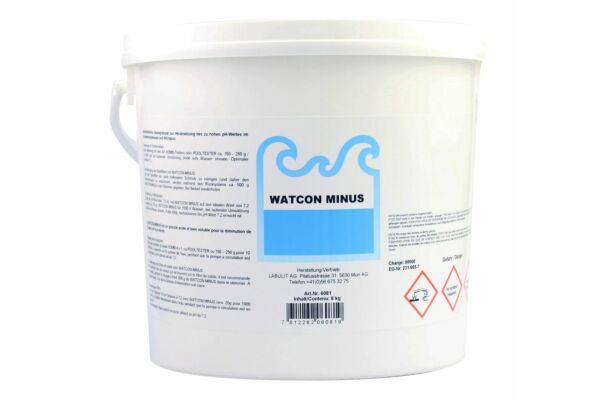 Watcon Minus granulé acide 8 kg