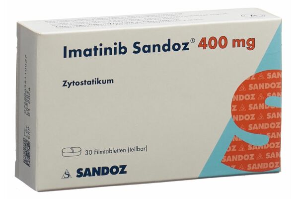 Imatinib Sandoz cpr pell 400 mg 30 pce