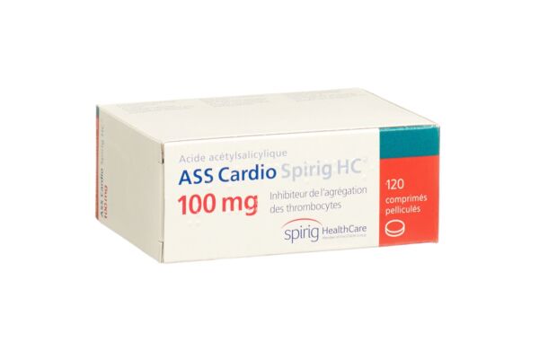 ASS Cardio Spirig HC cpr pell 100 mg 120 pce