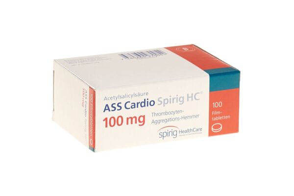 ASS Cardio Spirig HC cpr pell 100 mg 100 pce