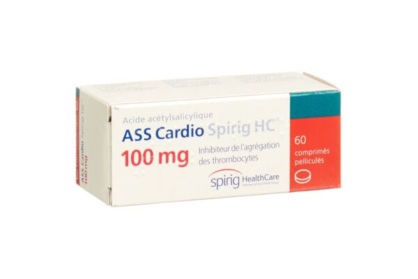 ASS Cardio Spirig HC cpr pell 100 mg 60 pce