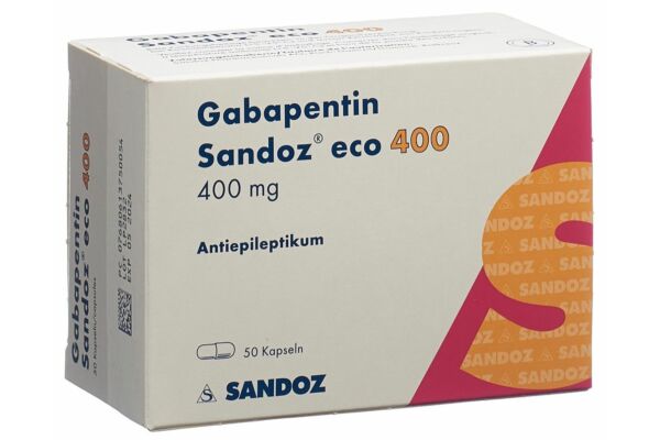 Gabapentine Sandoz eco caps 400 mg 50 pce