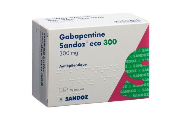 Gabapentine Sandoz eco caps 300 mg 50 pce
