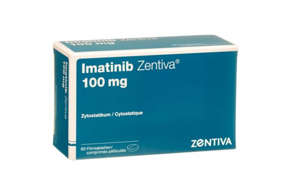 Imatinib Zentiva Filmtabl 100 mg 60 Stk