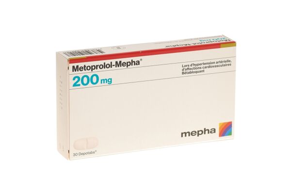 Metoprolol-Mepha Depotabs 200 mg 30 Stk