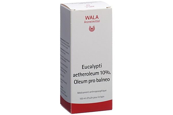 Wala Eucalypti aetheroleum 10 % Oleum pro balneo 100 ml