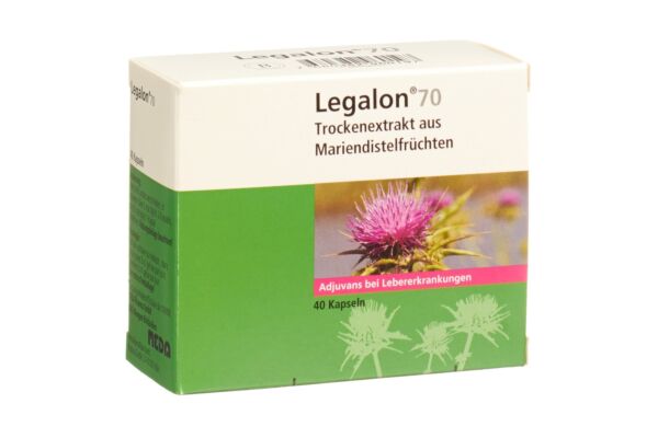 Legalon Kaps 70 mg 40 Stk