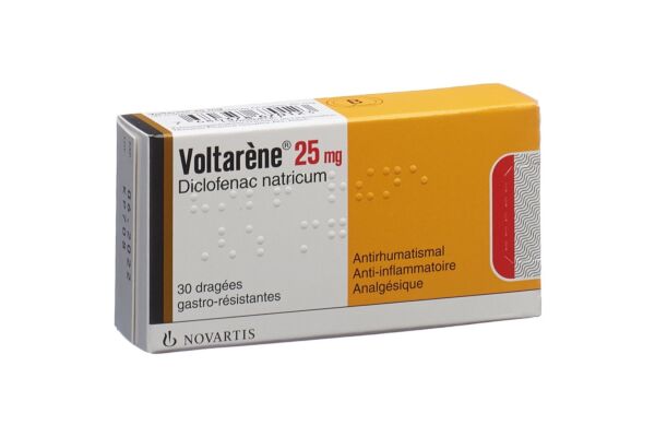 Voltarène drag 25 mg 30 pce