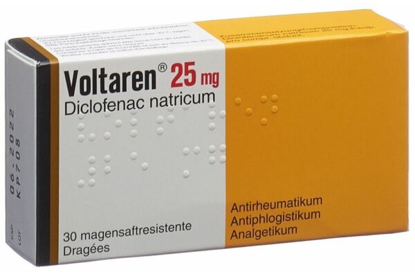 Voltaren Drag 25 mg 30 Stk