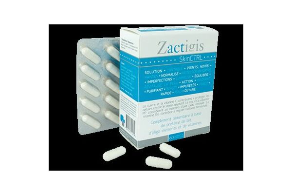 Zactigis SkinCTRL gélules 60 pce